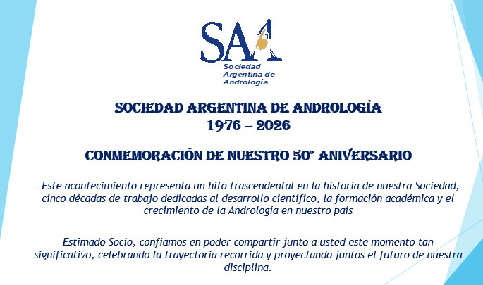 Invitación 50° Aniversario SAA